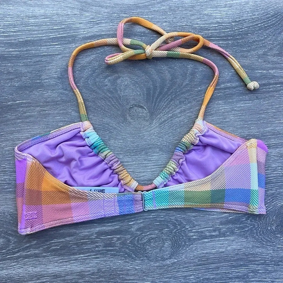 Billabong Warm Waves Drew Bikini Top & Tie Side Bikini Bottoms, multi - Picture 12 of 15